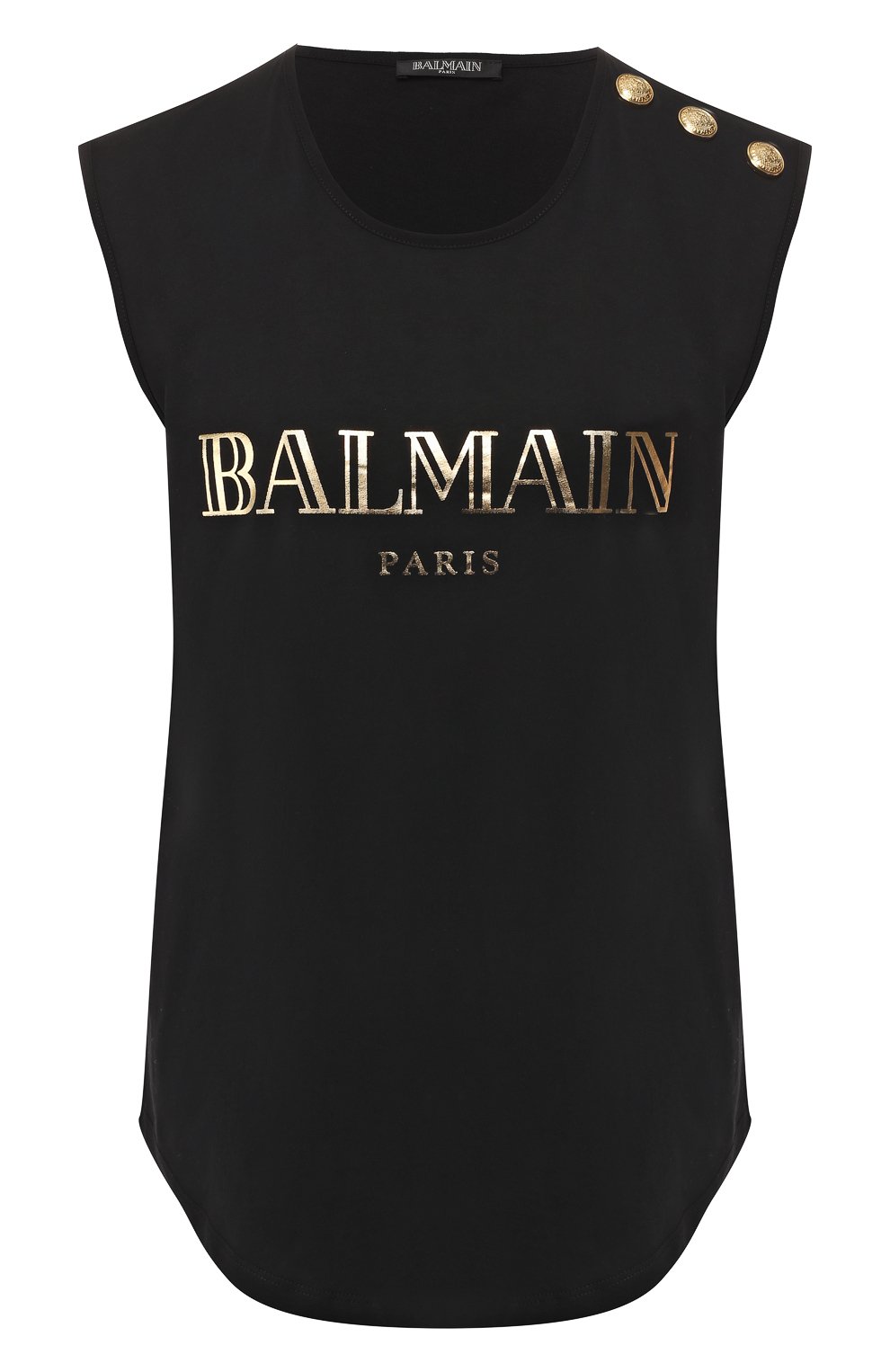 Хлопковый топ BALMAIN, а рт. RF11075/I042, фото 1