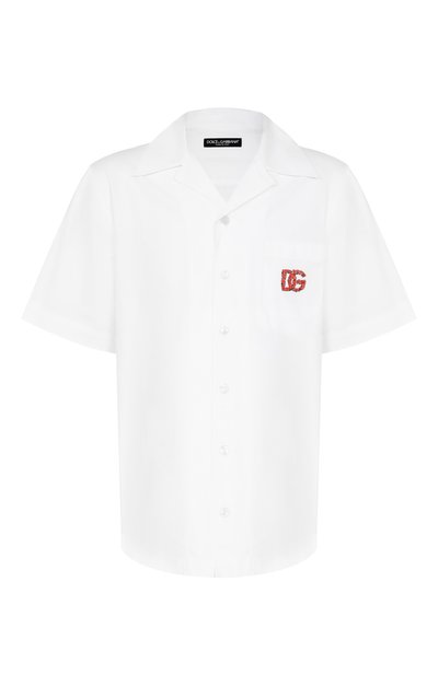 Мужская хлопковая рубашка DOLCE & GABBANA, арт. G5JH9T/GJ384