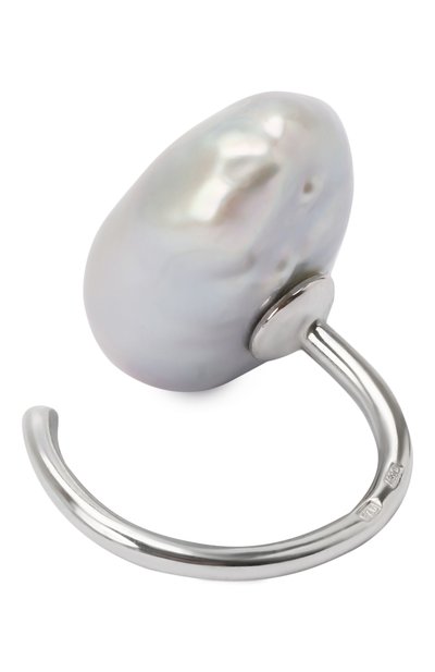 Открытое кольцо с серым барочным жемчугом MOONKA, арт. per-or-g, фото 2