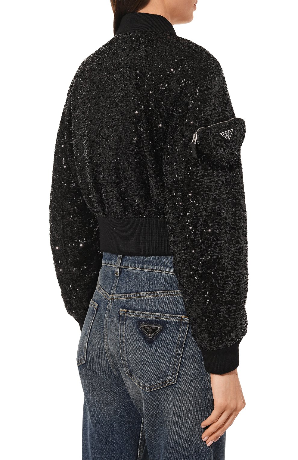 Бомбер PRADA, арт. 292037-10Z8-F0002-212, фото 4