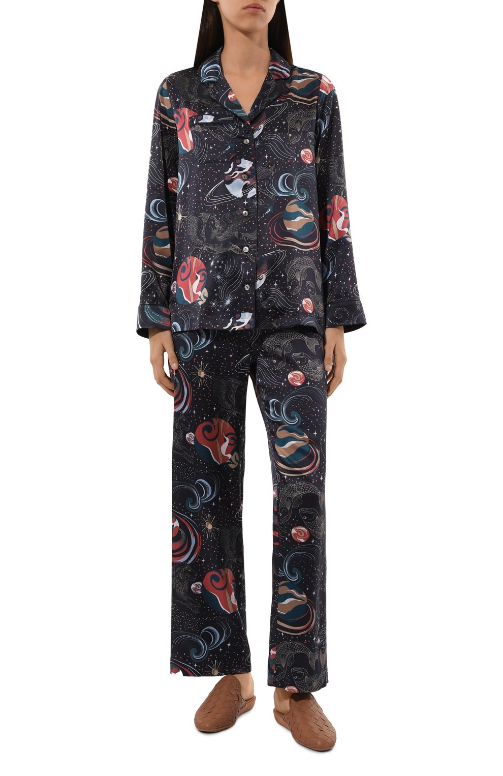 Кожаные домашние туфли HOMERS AT HOME, арт. 20212A/BUFALIN0, фото 2