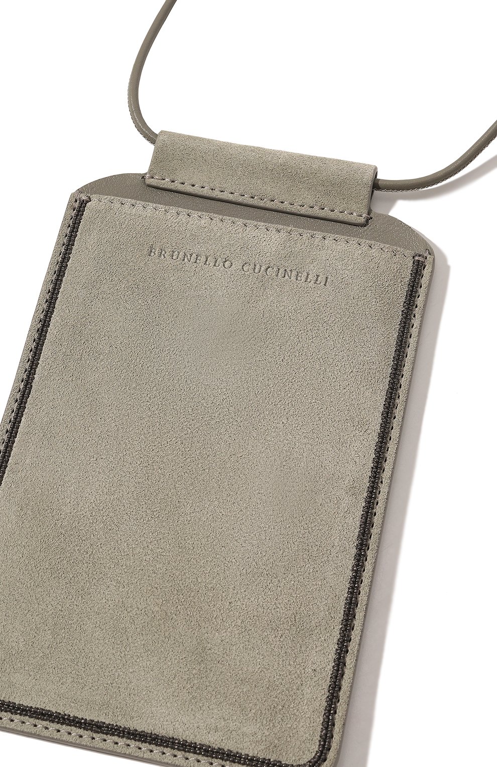 Замшевый чехол для телефона BRUNELLO CUCINELLI, арт. MWDLD2531, фото 2