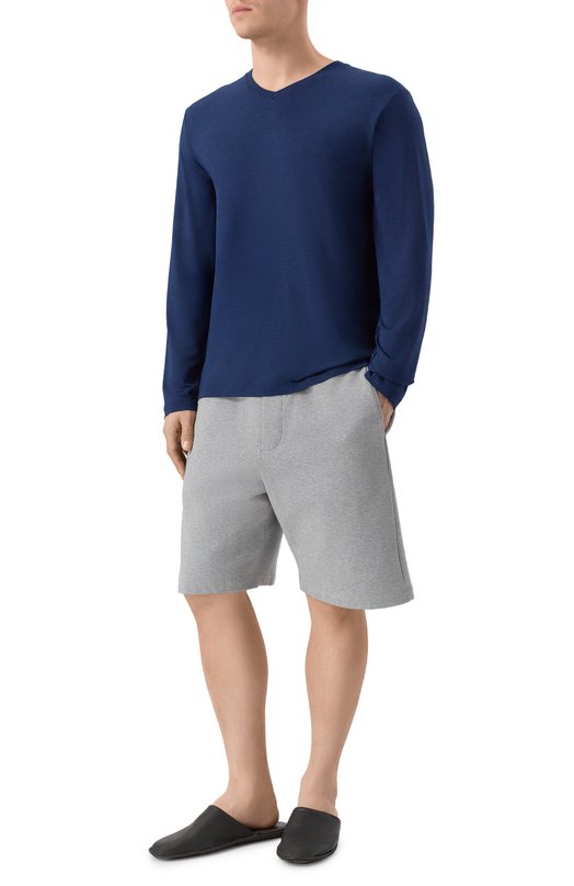 Хлопковые шорты Hanro 075772 Серый  075772 Фото 2