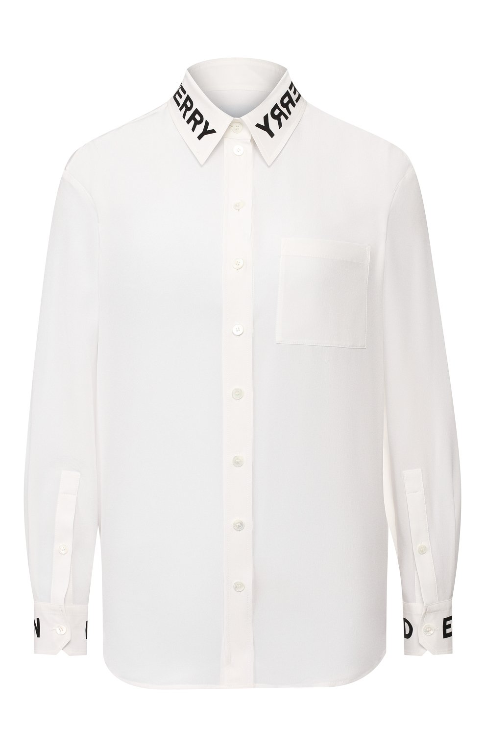 Шелковая рубашка BURBERRY, арт. 8029579, фото 1