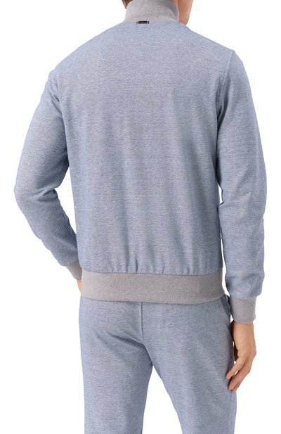 Толстовка изо льна и хлопка CAPOBIANCO, арт. 18M452.LUR0., фото 4