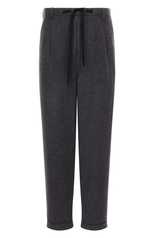 Брюки из шерсти и вискозы Andrea Ya'aqov 25M0RC35/W00L CASHMERE Серый 25M0RC35/W00L CASHMERE