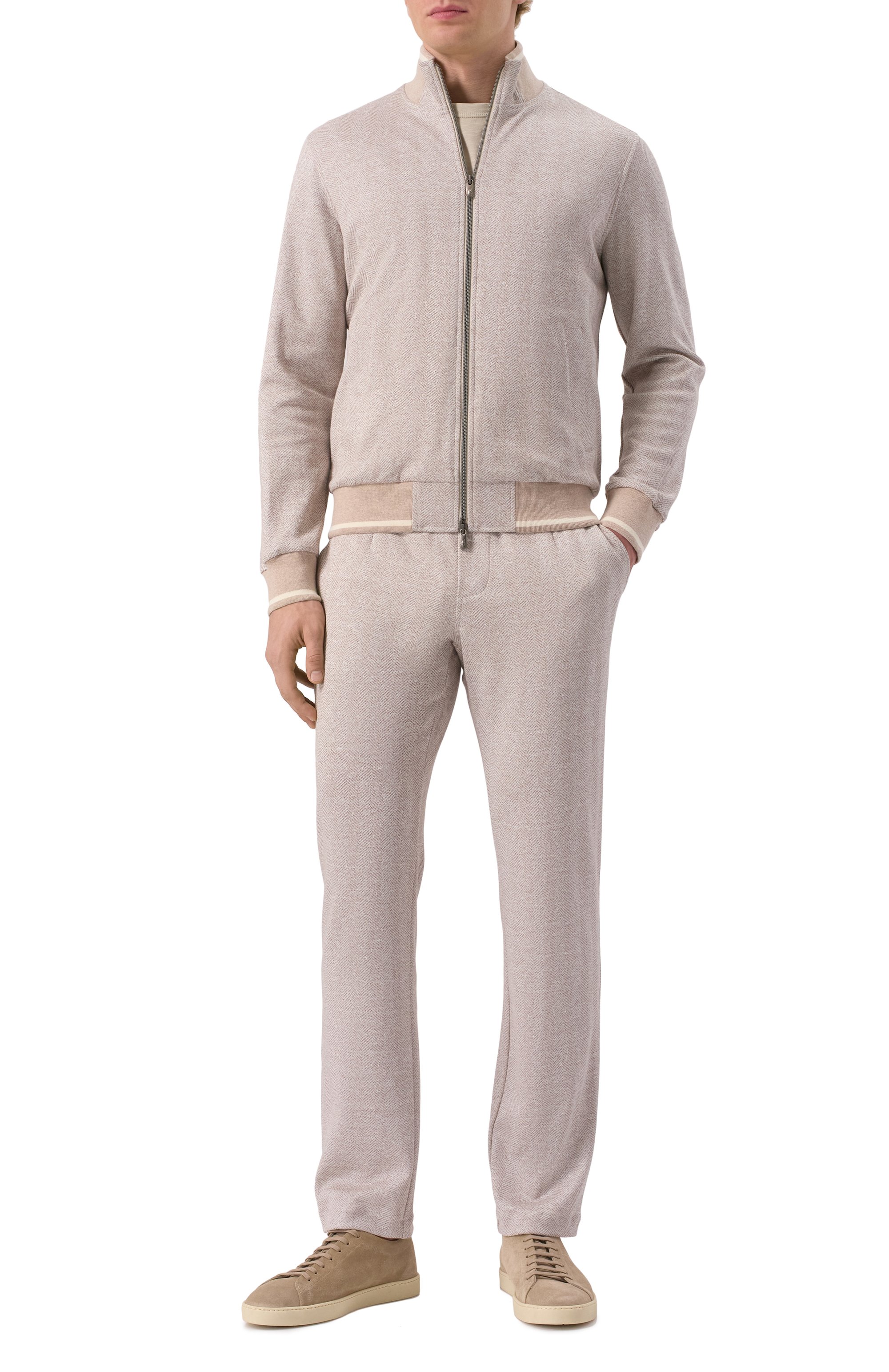 Брюки из хлопка и льна CAPOBIANCO, арт. 18M733.LT00., фото 2