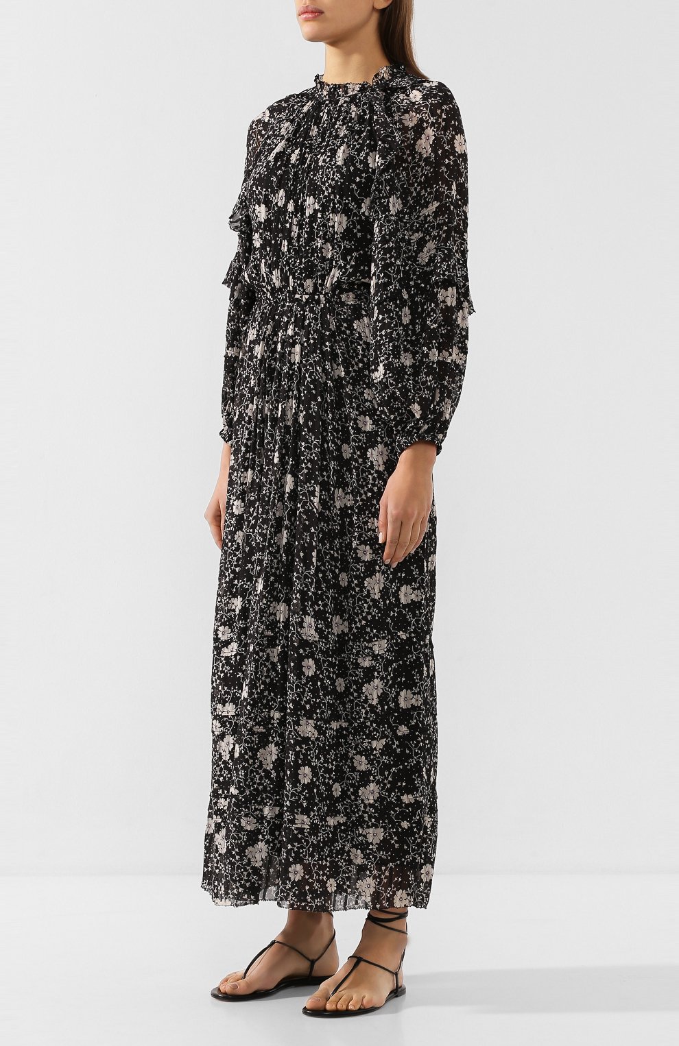 Платье из вискозы ISABEL MARANT ETOILE, арт. R01642-20P040E/ESTINE, фото 3