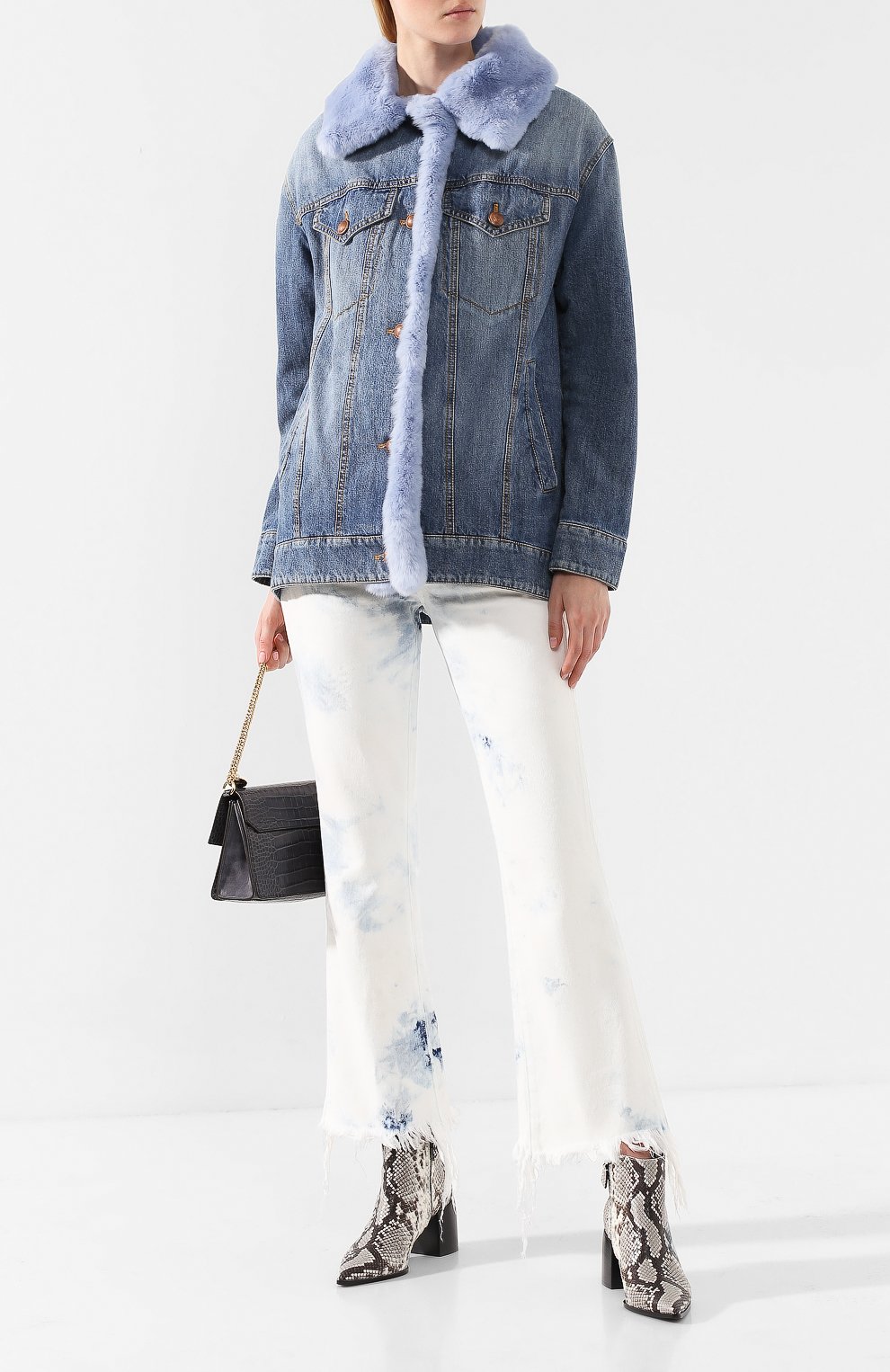 Джинсовая куртка с меховой подкладкой JACOB COHEN, арт. J9143 F 01695-W2, фото 2