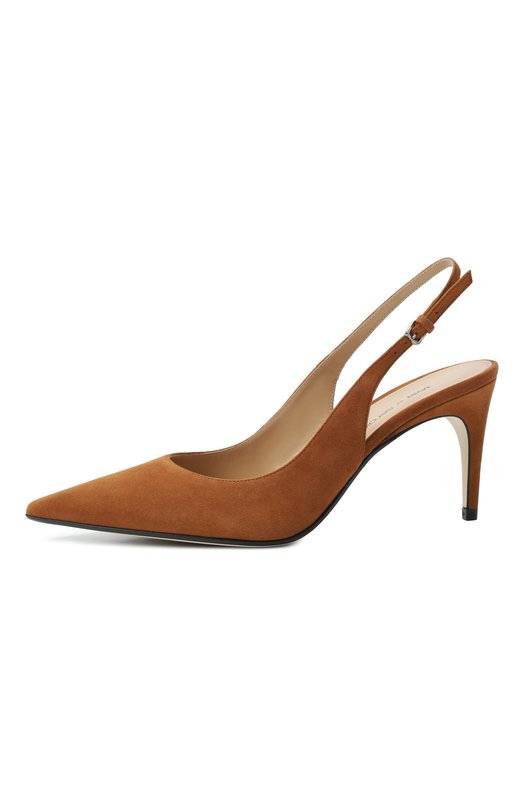 Замшевые туфли MVST by Sergio Rossi MVST B14260-SUEDE Коричневый  B14260-SUEDE Фото 4