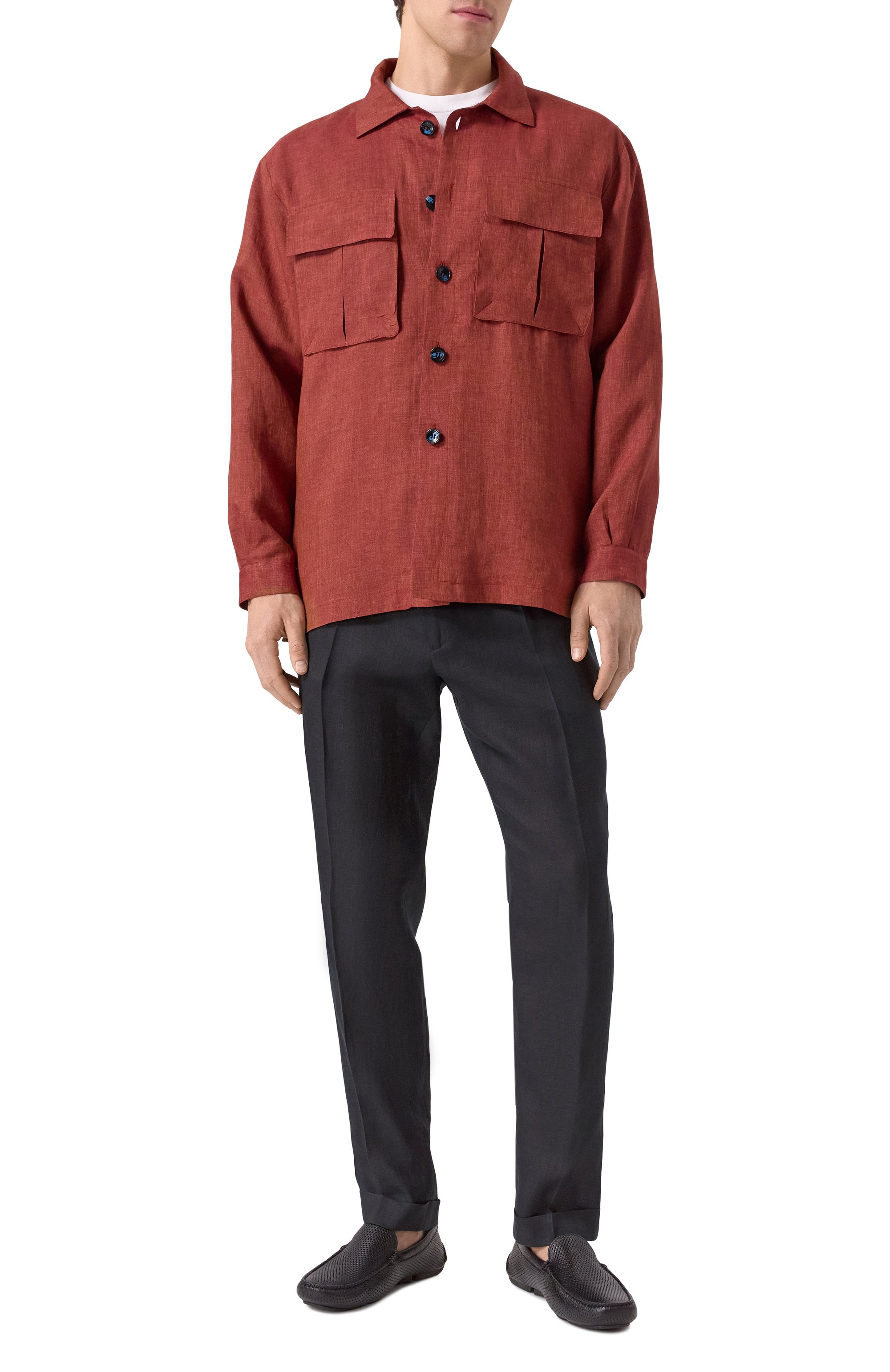 Льняные брюки GRAN SASSO, арт. 76114/50017, фото 2