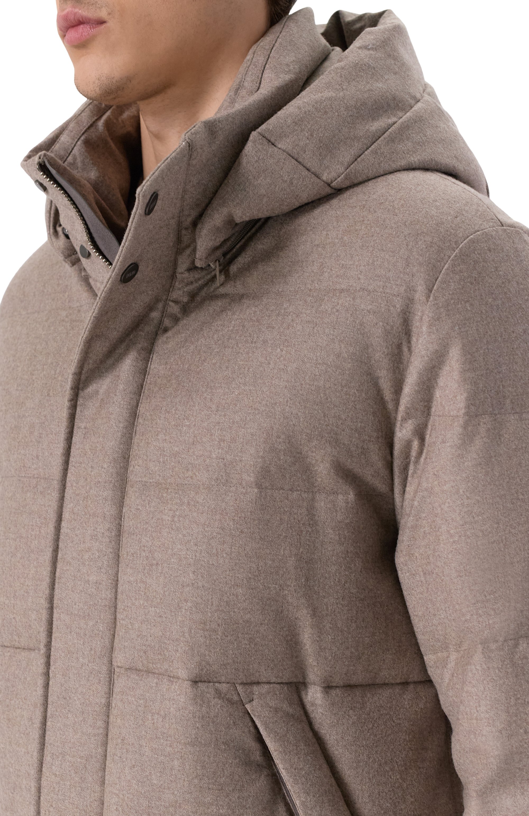 Пуховик из шерсти и кашемира DUNO, арт. MAGNUS/LEVIC0, фото 5