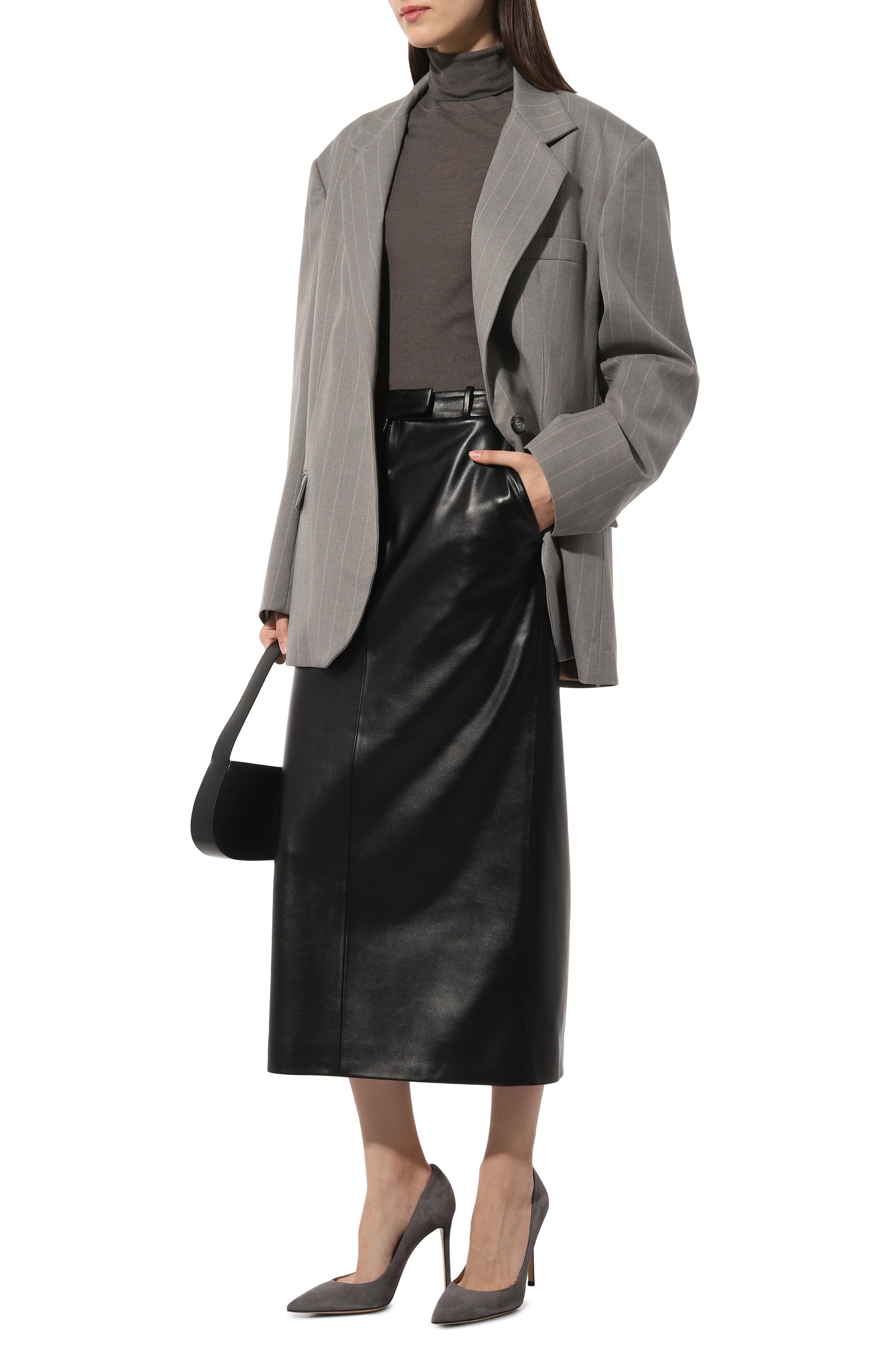 Замшевые туфли gianvito 105 GIANVITO ROSSI, арт. G28470.15RIC.CAMLAPI, фото 2