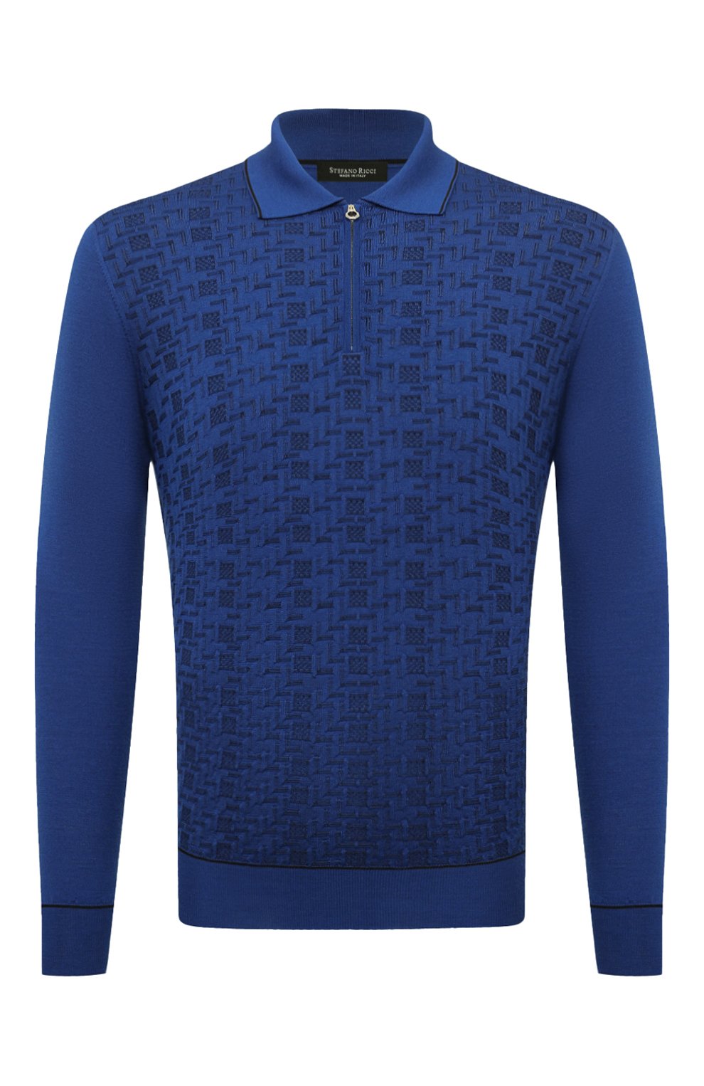 Поло из шерсти и шелка STEFANO RICCI, арт. KE08012P30/E24473, фото 1
