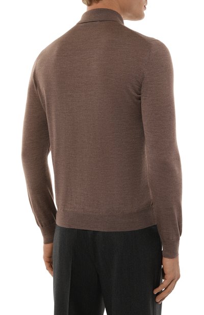 Поло из шерсти и шелка GRAN SASSO, арт. 57137/13190, фото 4