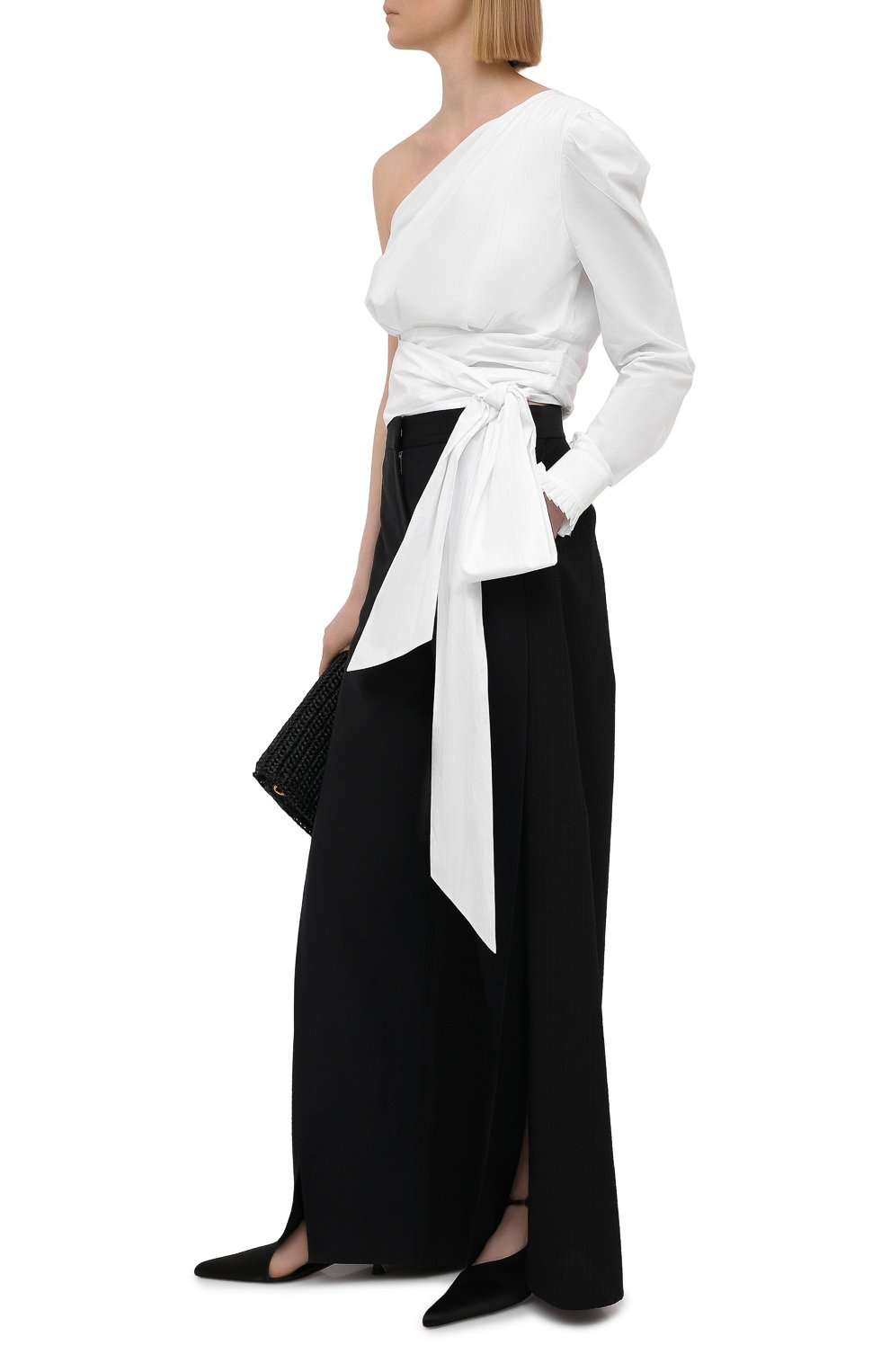 Хлопковый топ ALEXANDRE VAUTHIER, арт. 211T01403 0192-1030, фото 2