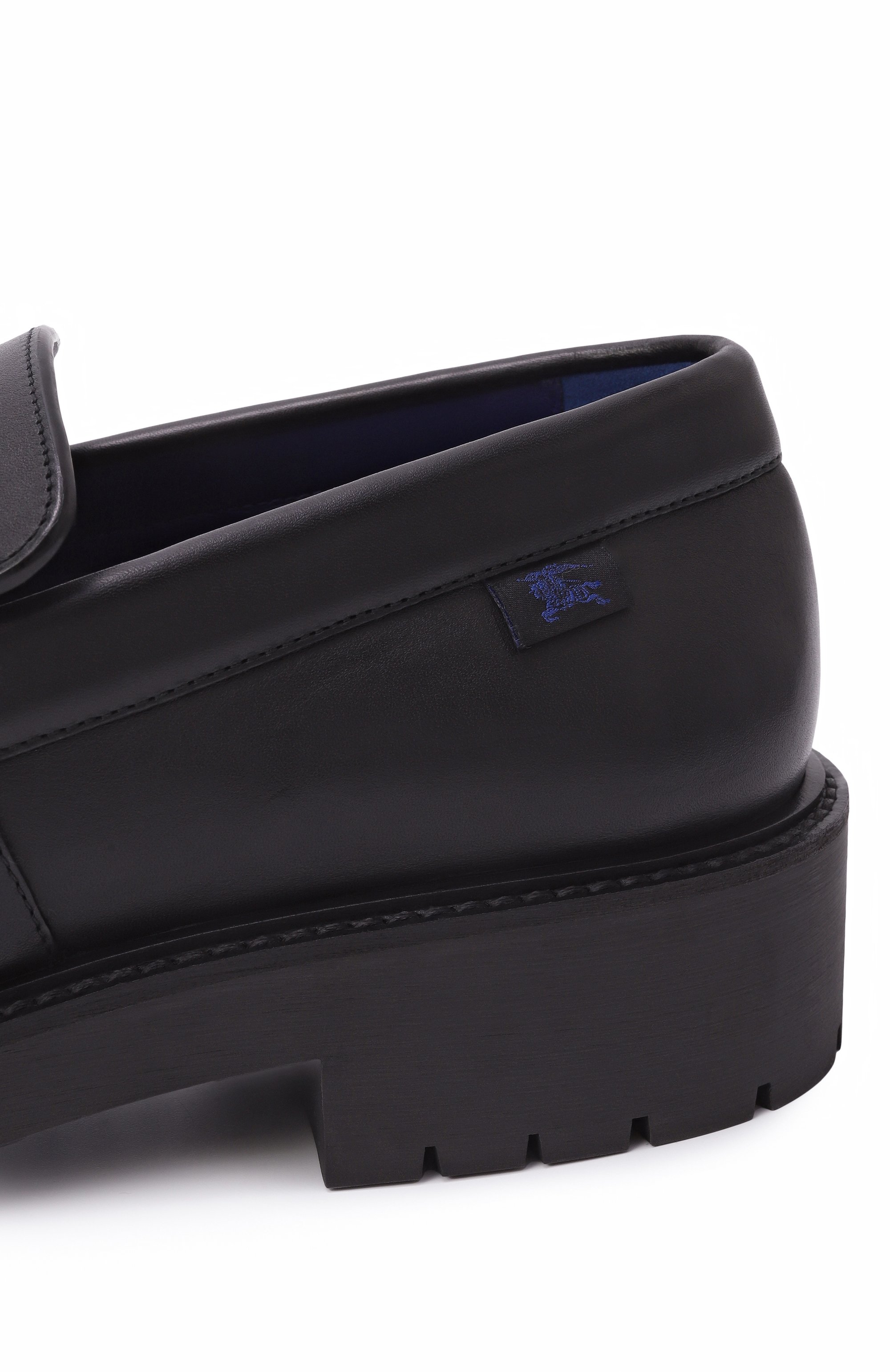 Кожаные лоферы raft BURBERRY, арт. 8101534, фото 7