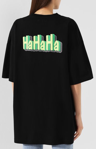 Хлопковая футболка VETEMENTS, арт. UAH20TR679/W, фото 4