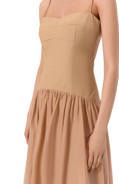 Платье из хлопка и шелка 12 STOREEZ, арт. 137522, фото 4