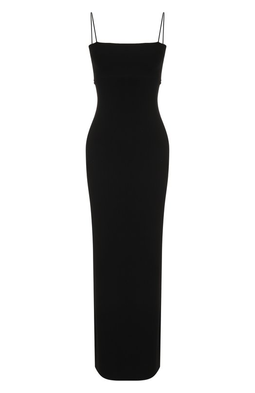Платье из вискозы и шелка Alexander Wang 1KC3256002 Чёрный 1KC3256002