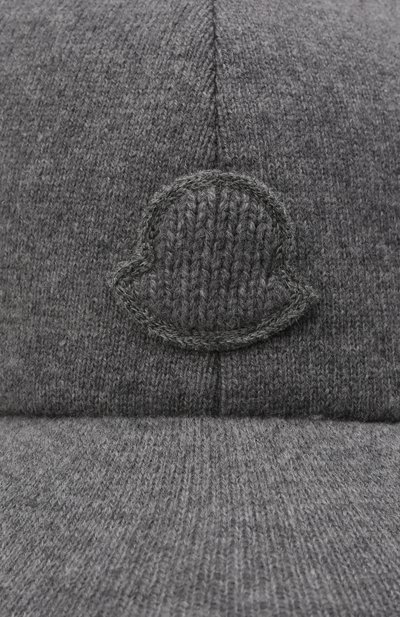 Бейсболка из шерсти и кашемира MONCLER, арт. H1-093-3B000-30-M1127, фото 4