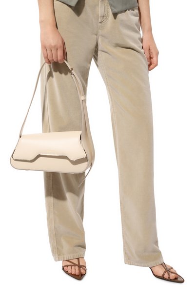 Сумка the pluto SANTONI кремового цвета по цене 186000 руб., арт. DFBBA2411BA-HST0N01, фото 2 Сумка the pluto SANTONI, арт. DFBBA2411BA-HST0N01, фото 2