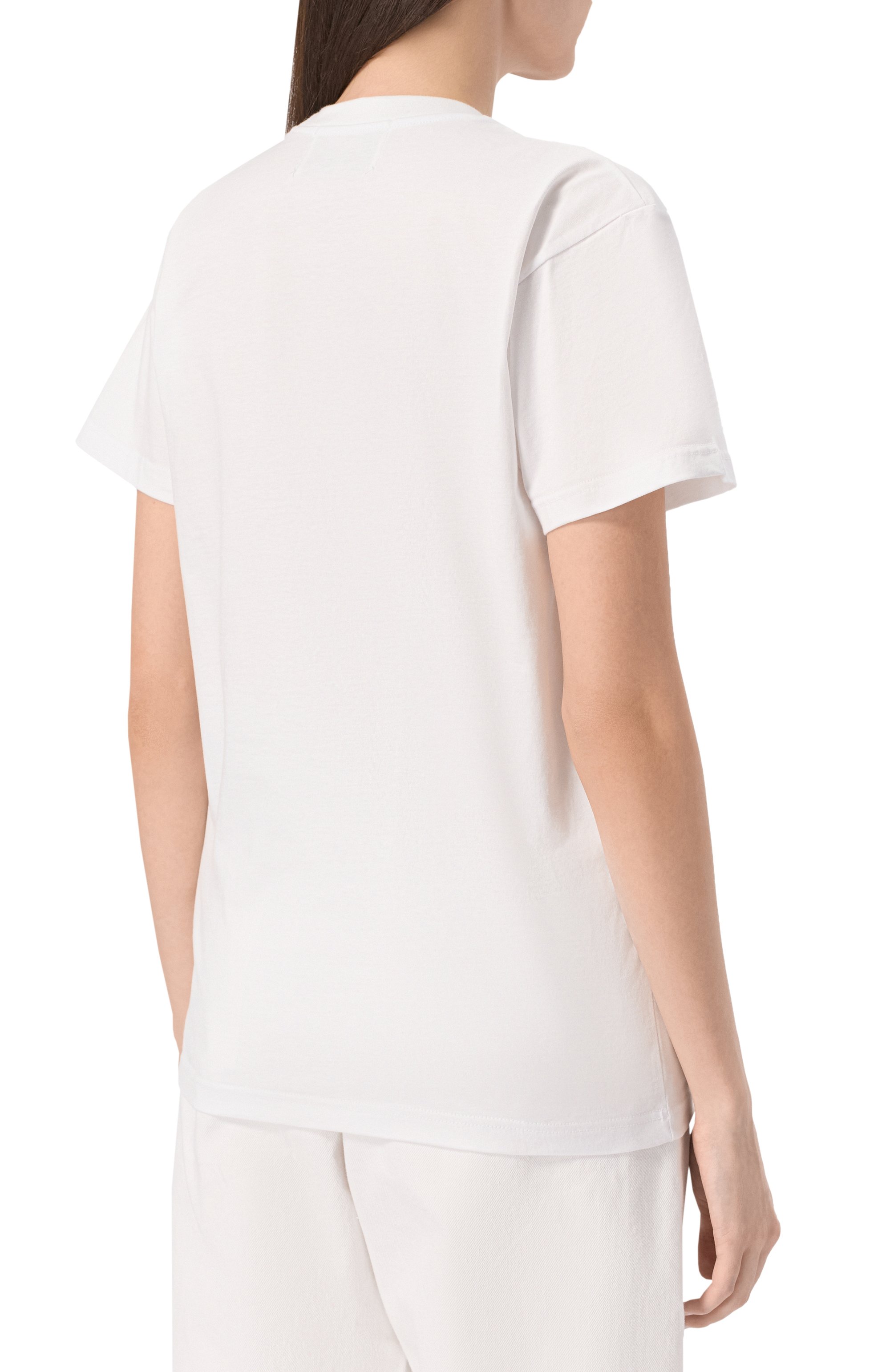 Хлопковая футболка FORTE DEI MARMI COUTURE, арт. 25SF5201, фото 4