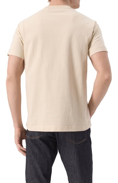 Хлопковая футболка BURBERRY, арт. 8103508, фото 4