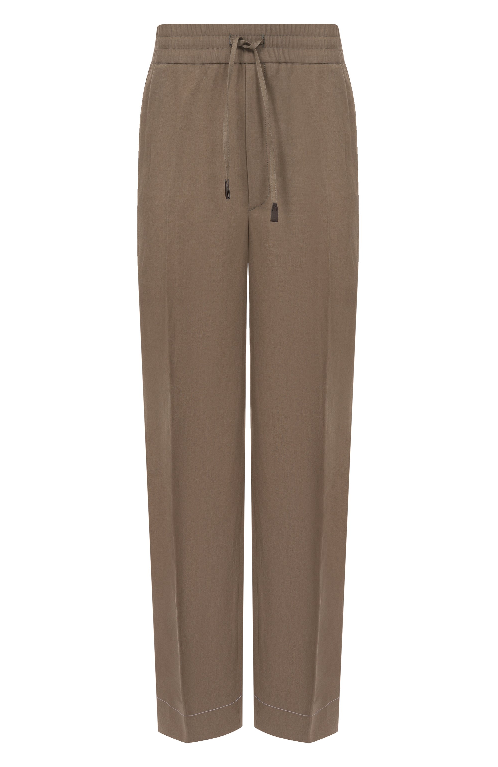 Брюки изо льна и хлопка BRIONI, арт. RP2Z0L/PA106, фото 1