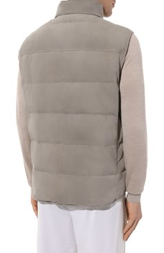 Замшевый жилет BRUNELLO CUCINELLI, арт. M0PCL1840, фото 4