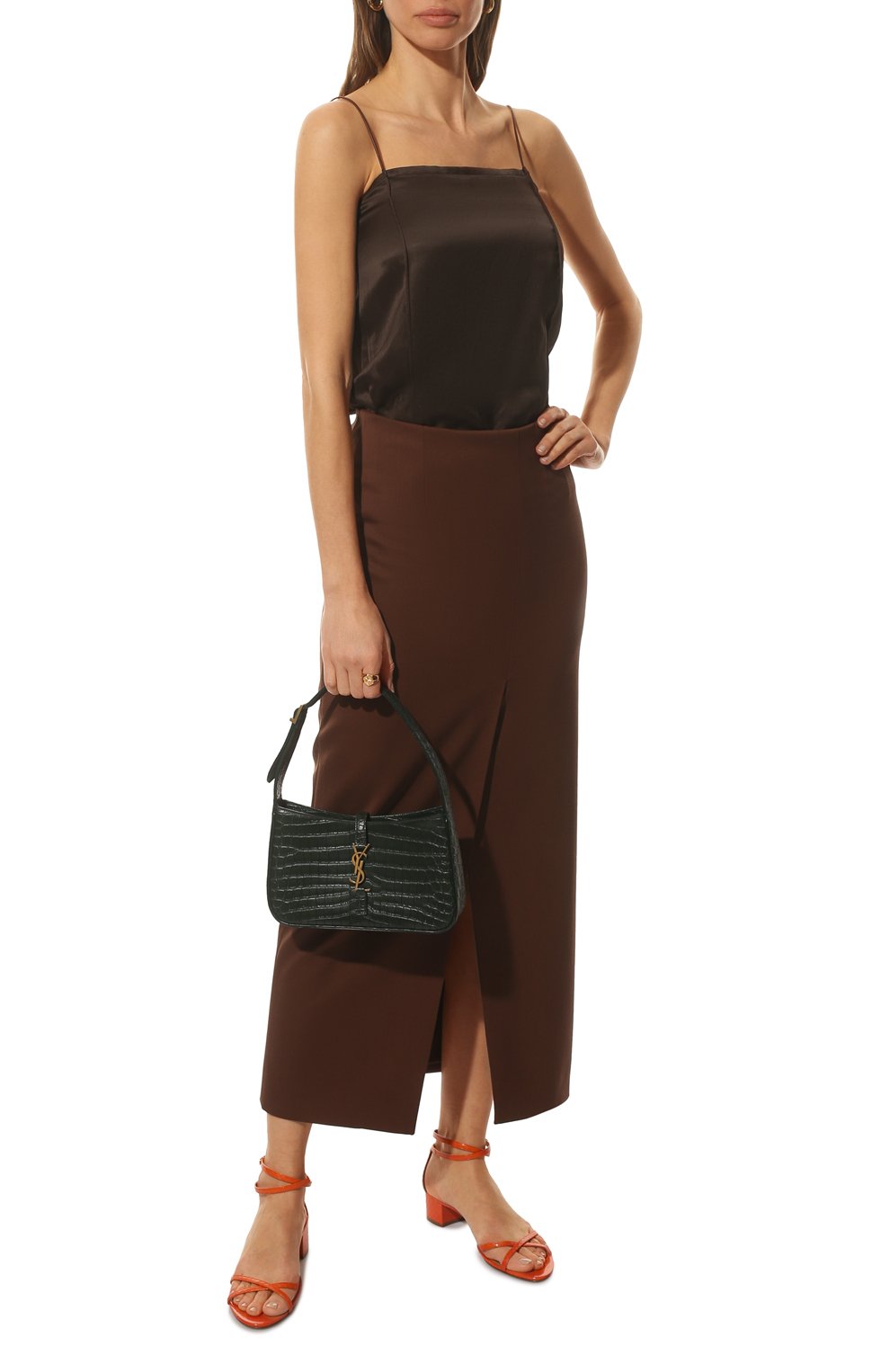 Босоножки pearlina из кожи змеи RALPH LAUREN, арт. 800866658, фото 2