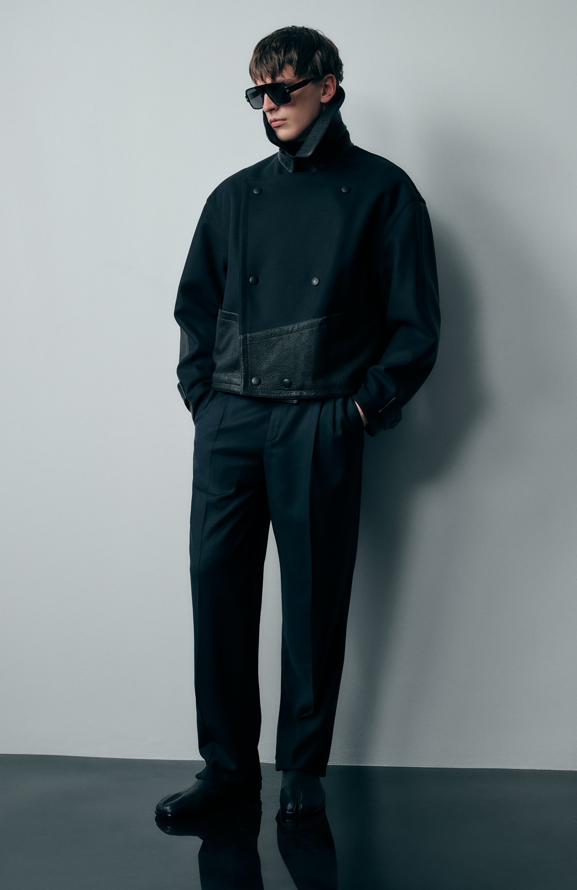 Кожаные слиперы tabi MAISON MARGIELA, арт. S57WR0051/PR058, фото 7