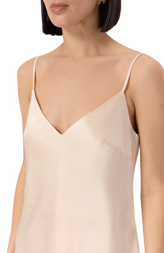 Атласный топ Noble&Brulee NB04/140525/13 Кремовый  NB04/140525/13 Фото 5
