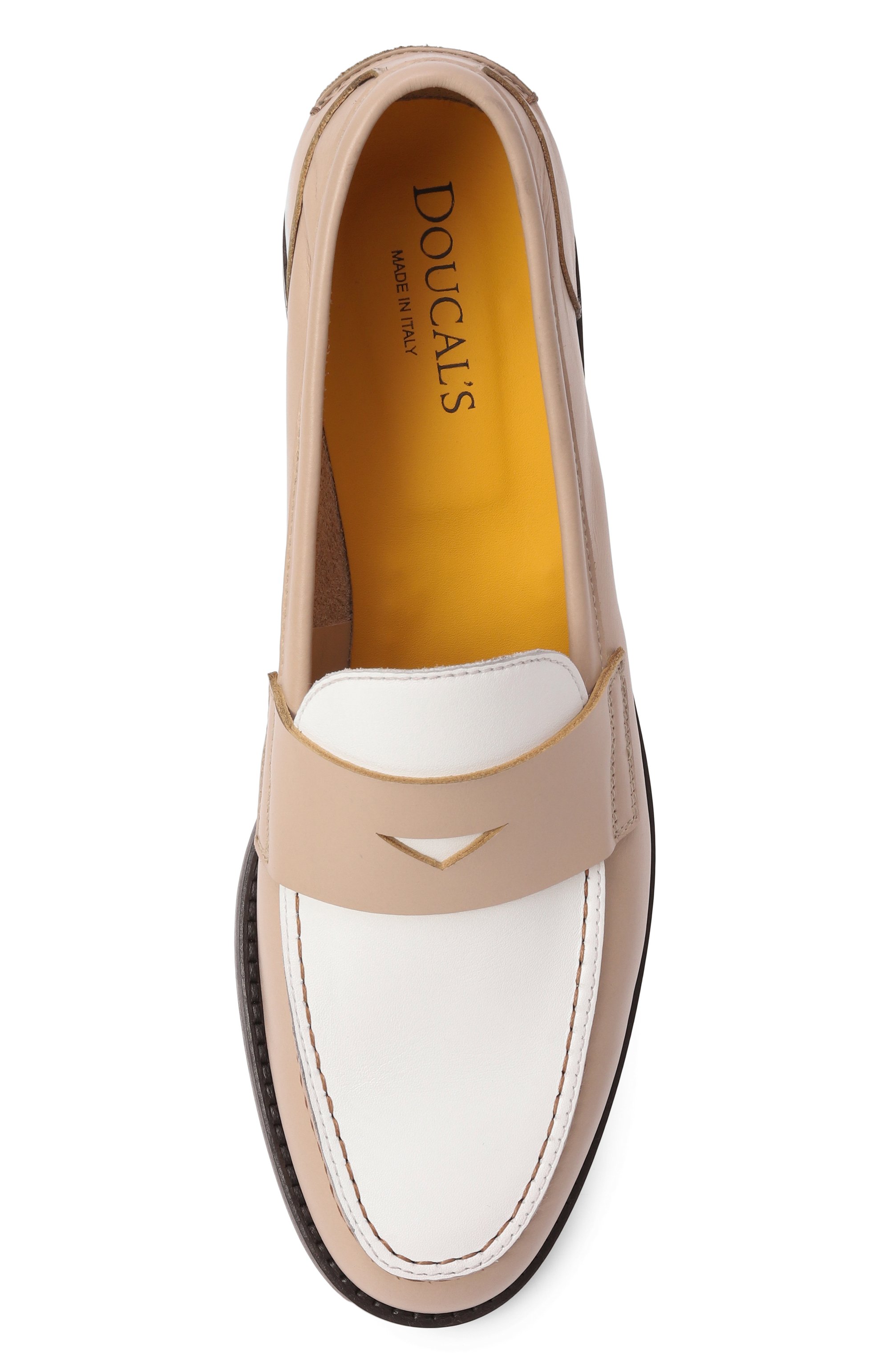 Кожаные пенни-лоферы DOUCAL'S, арт. DD8796ALAIPY708, фото 6