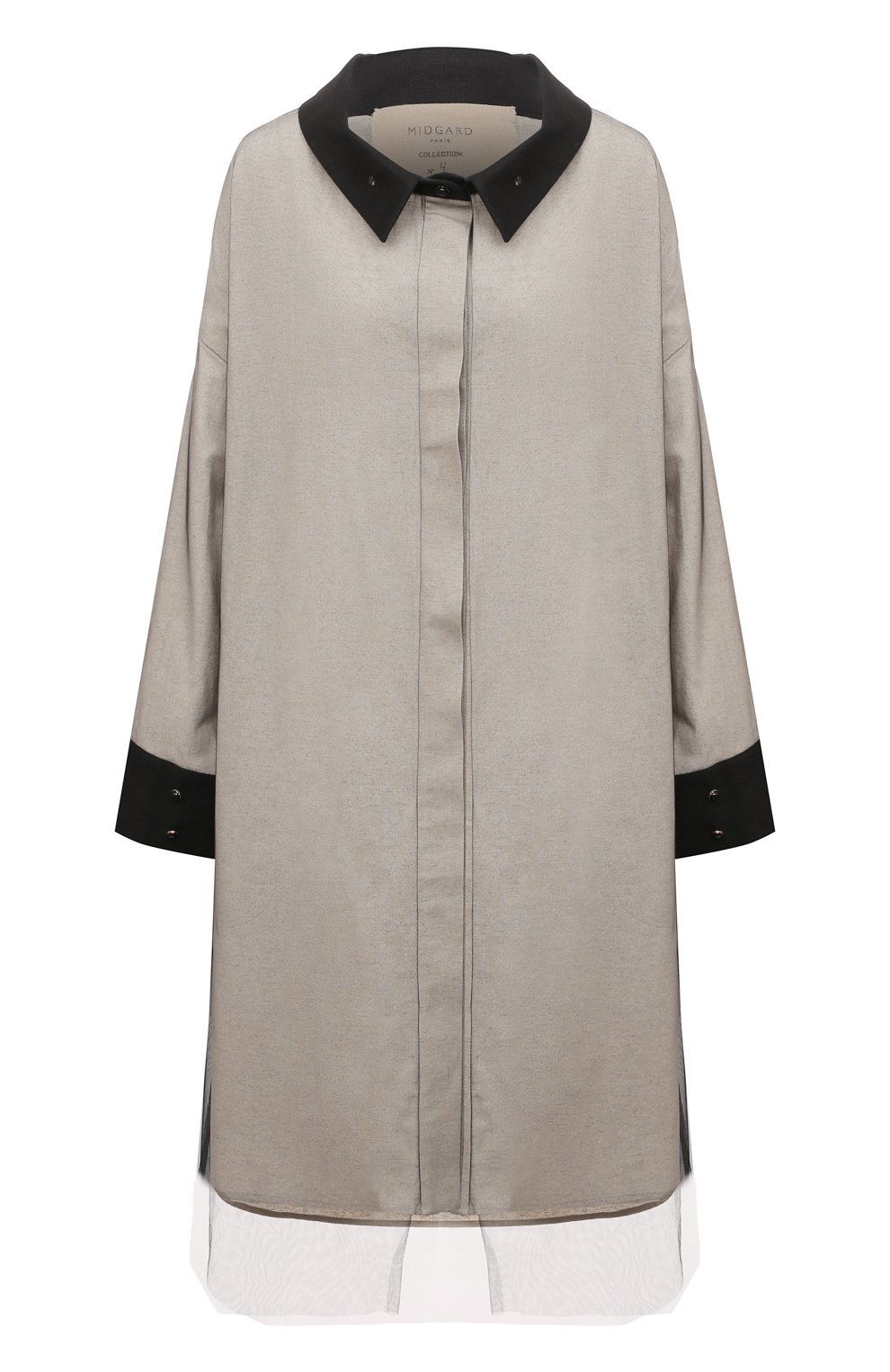 Платье изо льна и хлопка MIDGARD PARIS, арт. B42702, фото 1