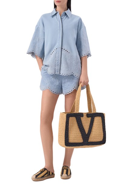 Сумка viva superstar large VALENTINO бежевого цвета по цене 231500 руб., арт. 8W2B0S10/QET, фото 3 Сумка viva superstar large VALENTINO, арт. 8W2B0S10/QET, фото 3