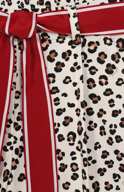 Хлопковые брюки MONNALISA, арт. 11E421, фото 3