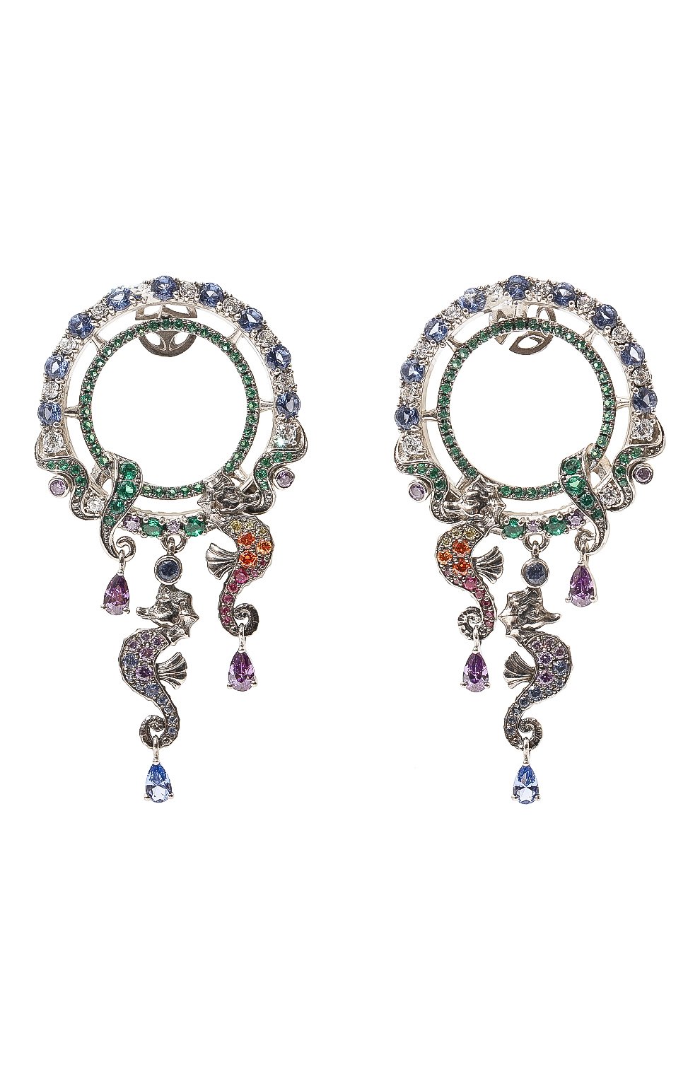 Серьги seahorses QUEENSBEE, арт. 201399, фото 1