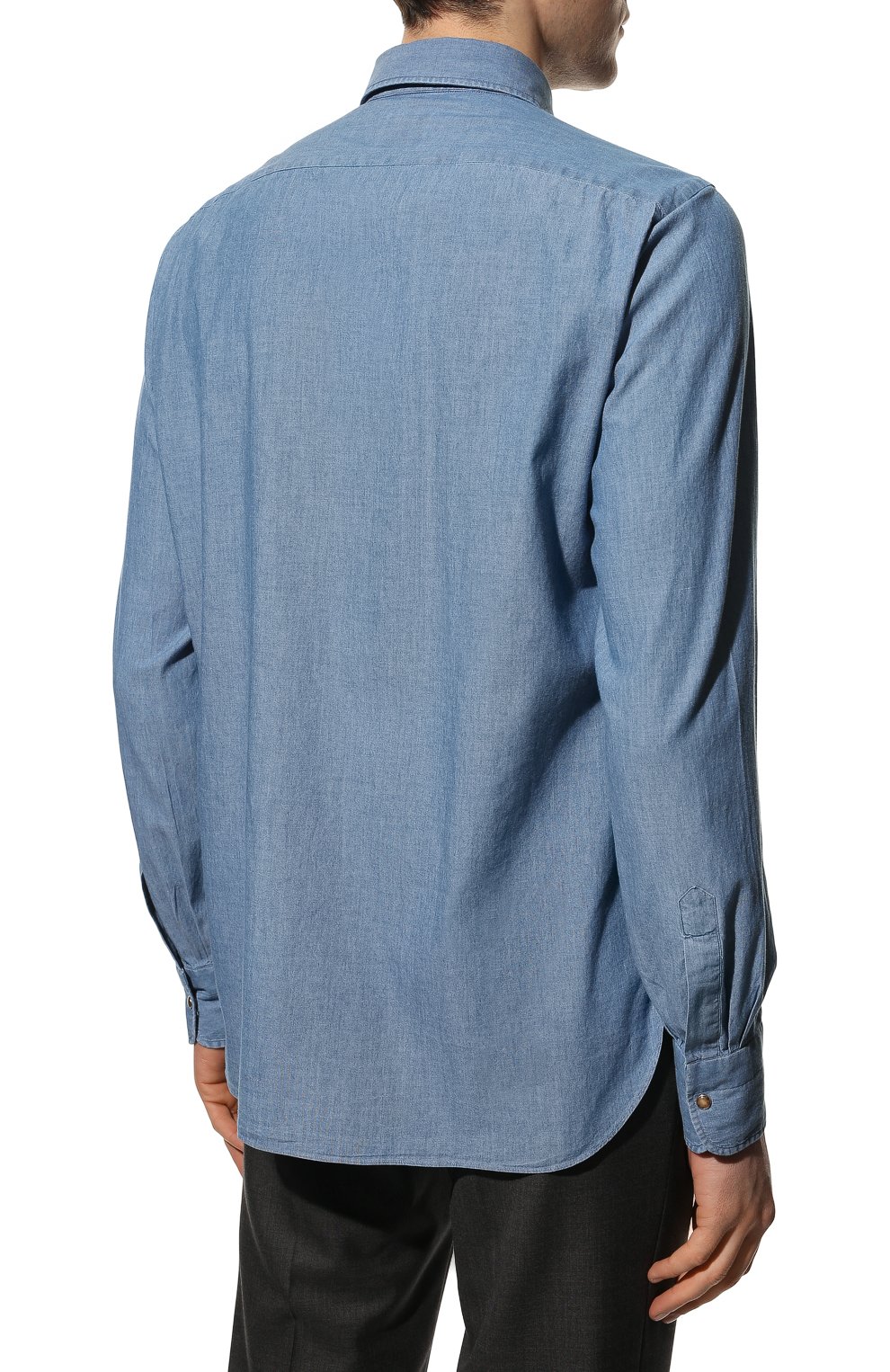 Джинсовая рубашка LUIGI BORRELLI, арт. SR1213/FA24/MS/EV1/P, фото 4