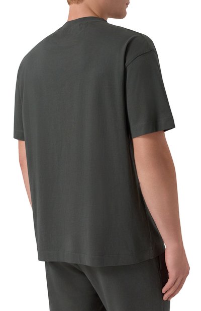 Хлопковая футболка C.P. COMPANY, арт. 19CMTS105A005100W, фото 4