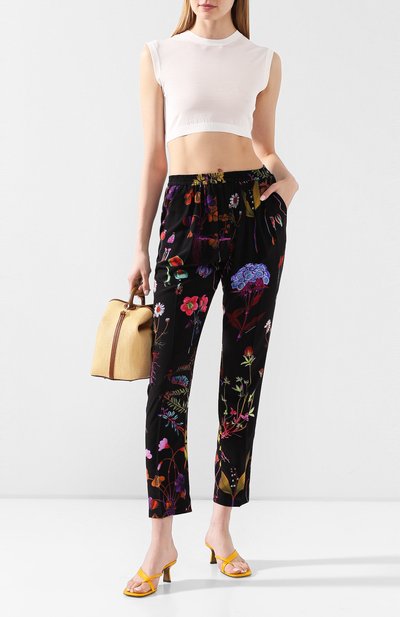 Шелковые брюки STELLA MCCARTNEY, арт. 293557/S0A10, фото 2
