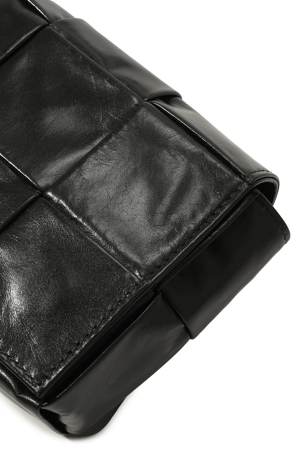 Поясная сумка cassette BOTTEGA VENETA хаки цвета по цене 240000 руб., арт. 651053/VCQ72, фото 3 Поясная сумка cassette BOTTEGA VENETA, арт. 651053/VCQ72, фото 3