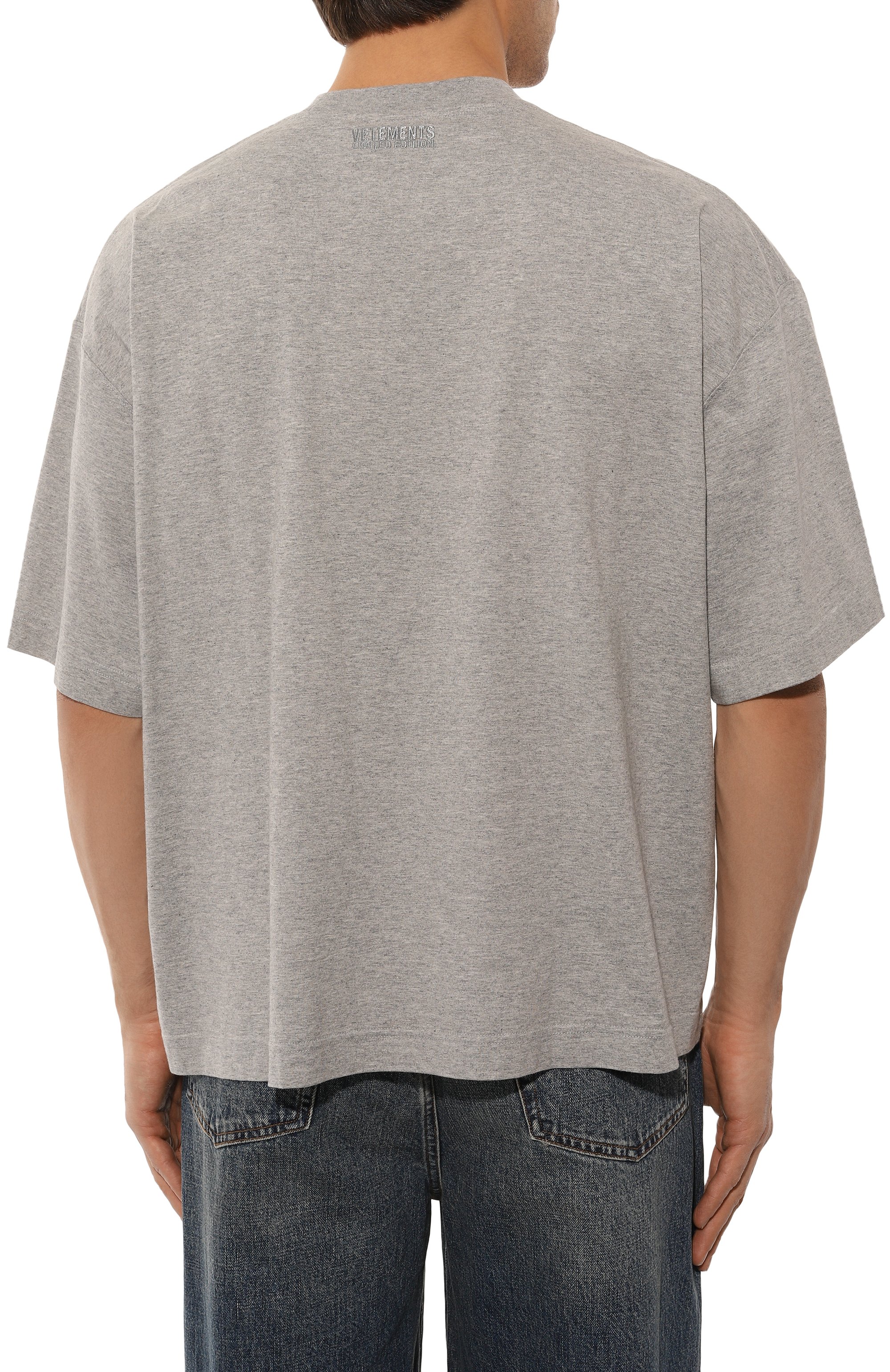 Хлопковая футболка VETEMENTS, арт. UA66TR685G, фото 7