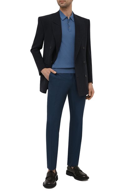 Брюки из шерсти и шелка ZEGNA, арт. 909F04/75AP12, фото 2