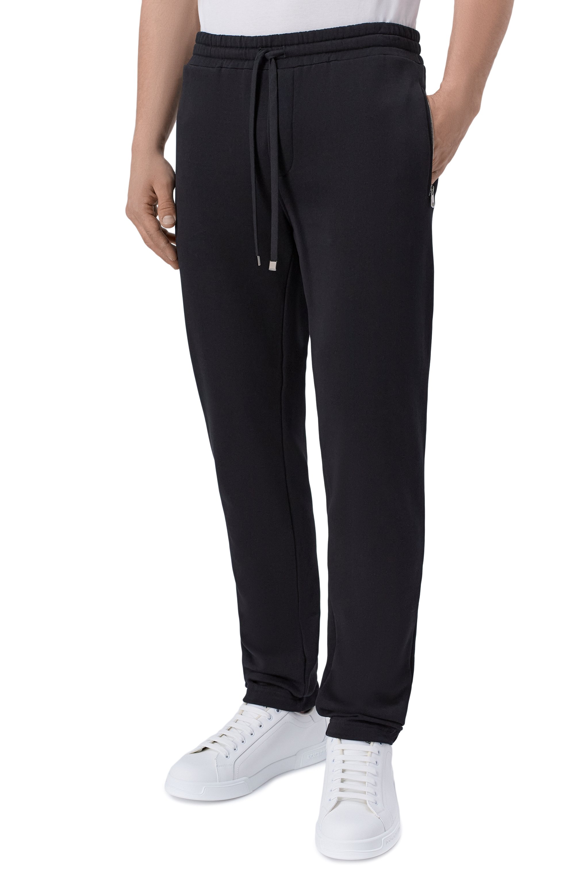 Хлопковые брюки DOLCE & GABBANA, арт. G4ZCAT/G7JYX, фото 3