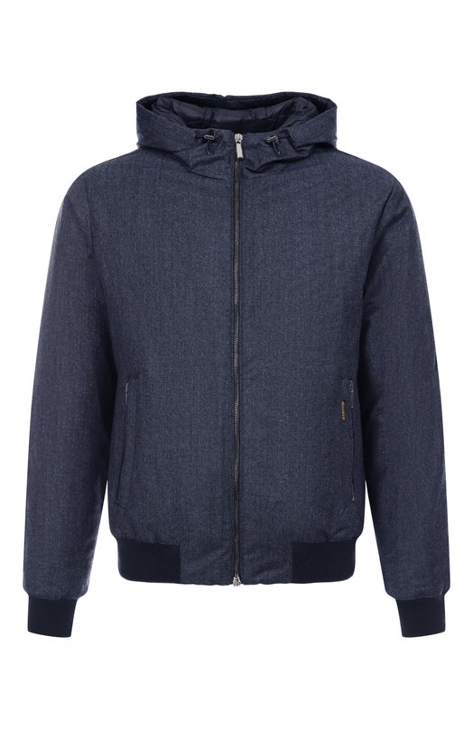 Шерстяной бомбер Oniro-FFL Moorer 0NIR0/FFL Синий 0NIR0/FFL