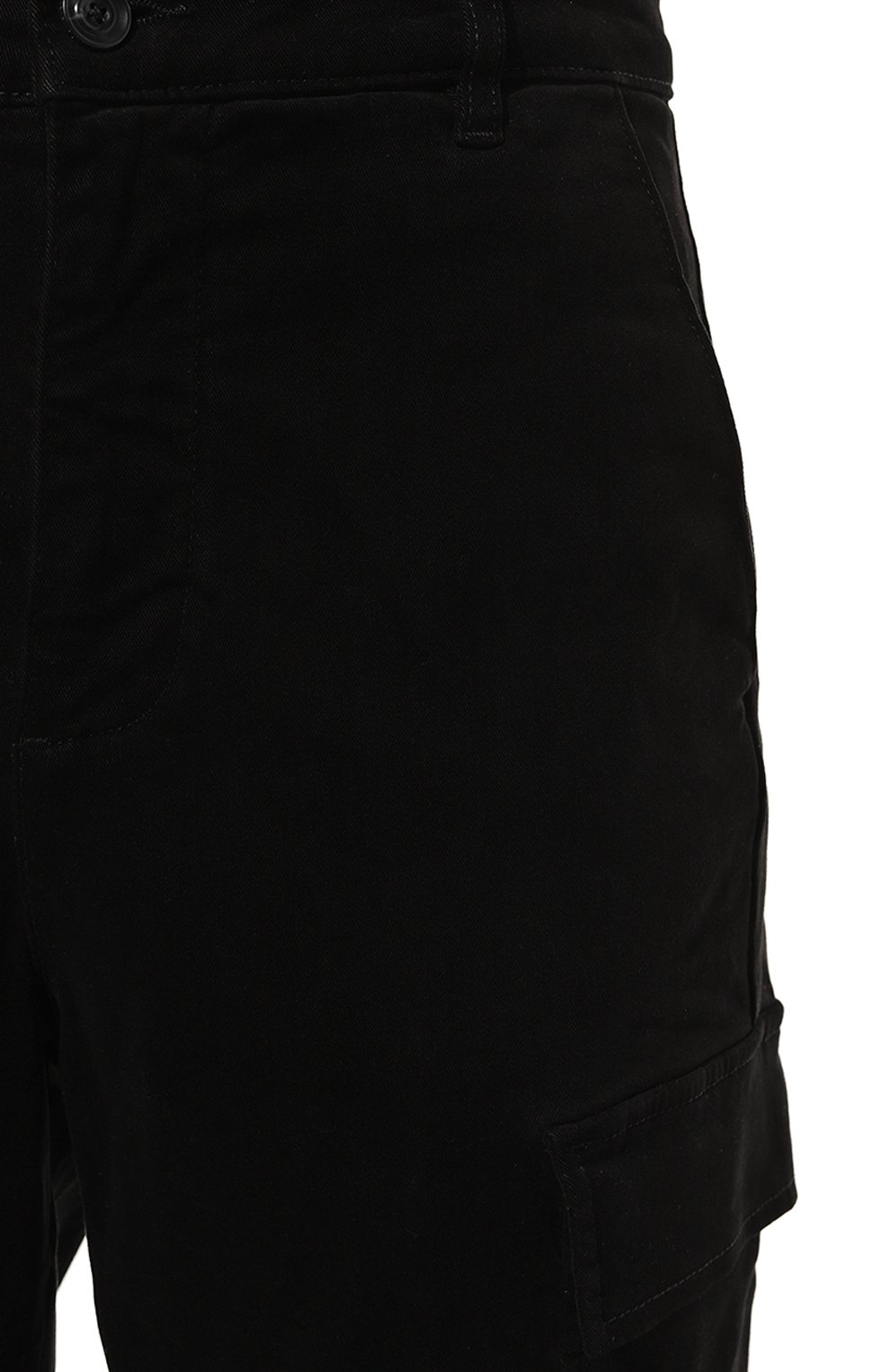 Брюки-карго 7 FOR ALL MANKIND черного цвета по цене 26350 руб., арт. JSGCC540VB, фото 5 Брюки-карго 7 FOR ALL MANKIND, арт. JSGCC540VB, фото 5
