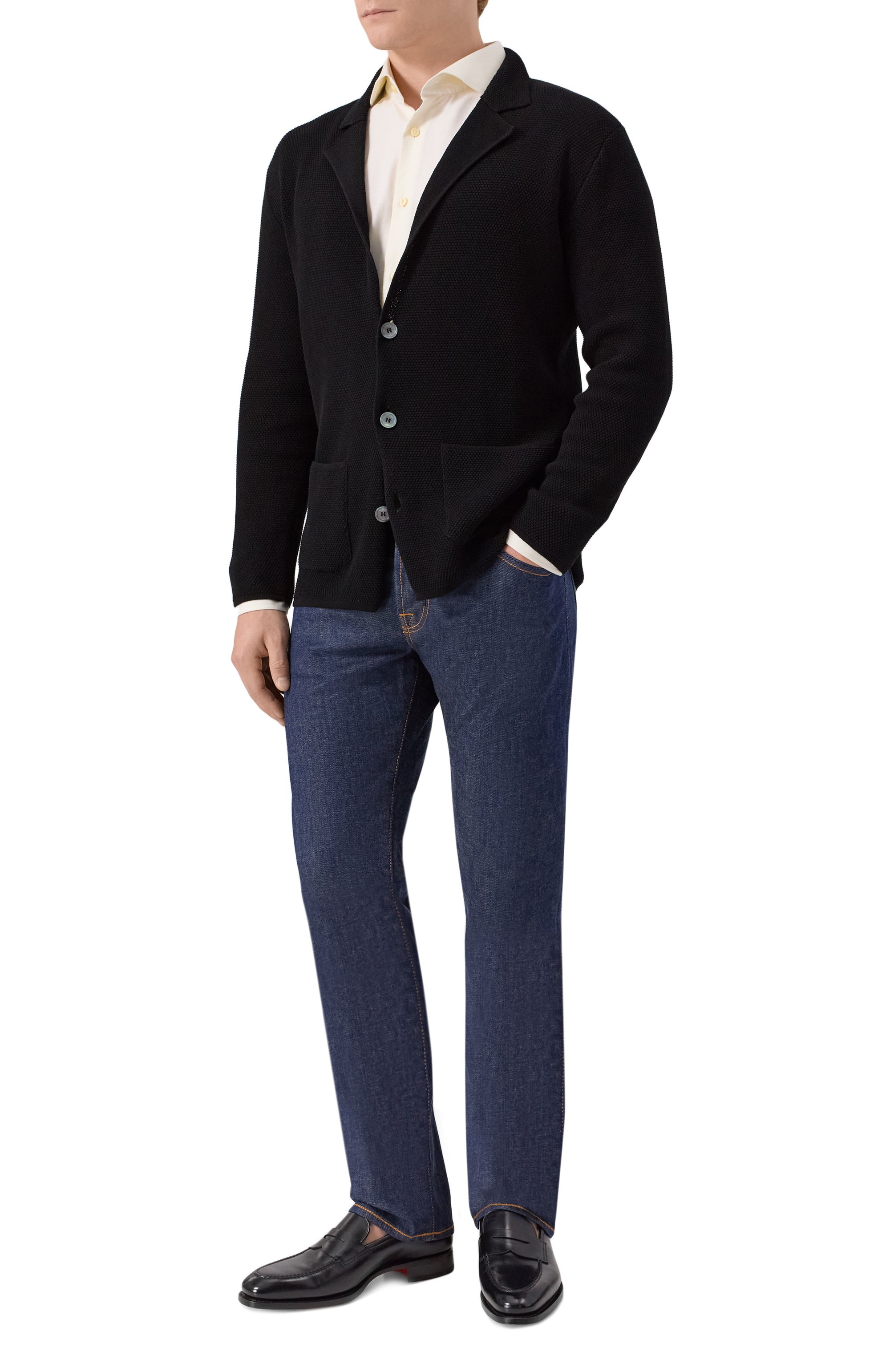 Хлопковый пиджак DANIELE FIESOLI, арт. DF0062, фото 3