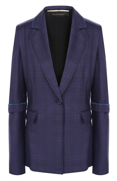 Женский жакет из смеси шерсти и шелка ROLAND MOURET, арт. PW19/S0691/F0296