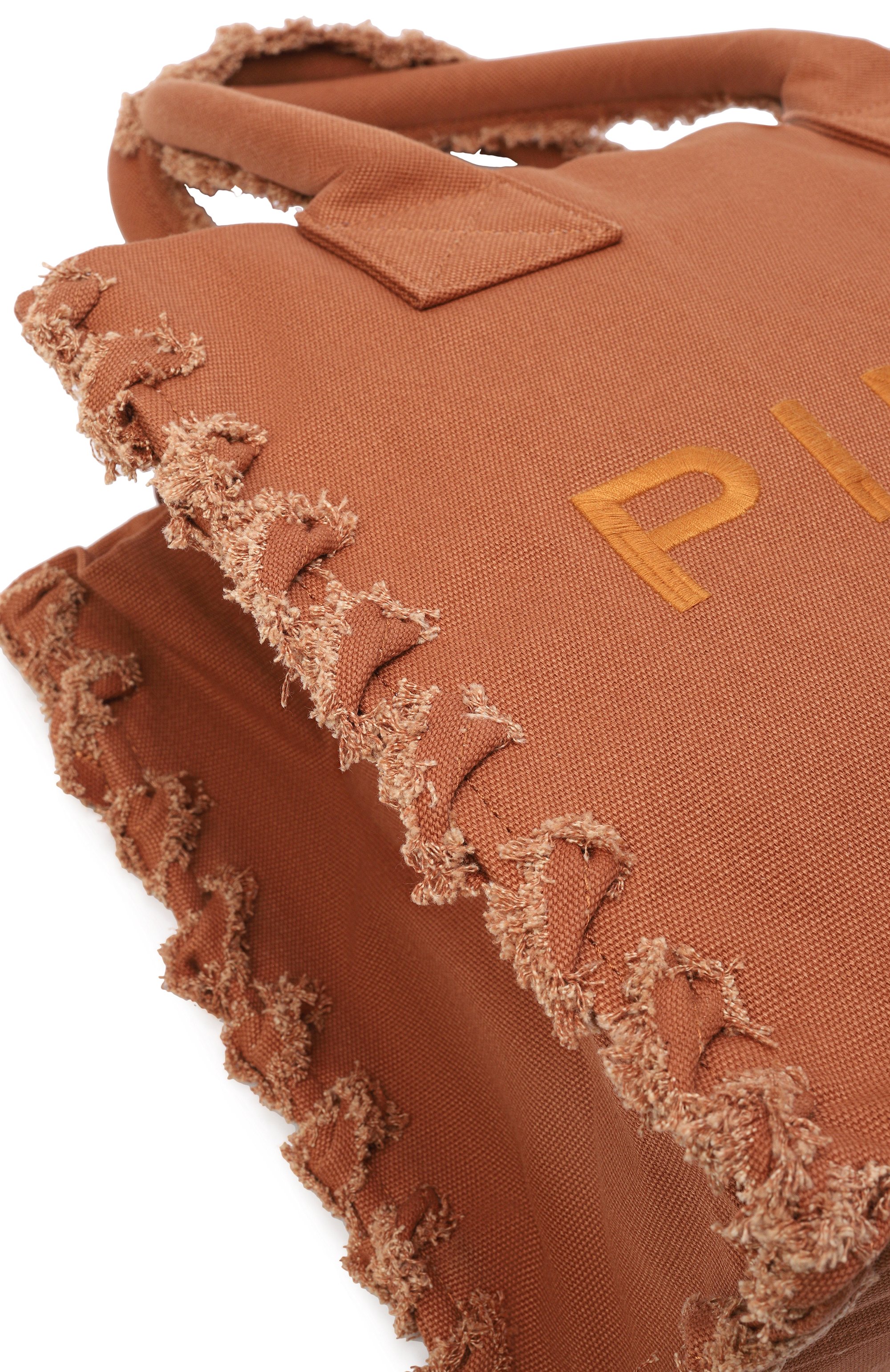 Сумка beach PINKO коричневого цвета по цене 16350 руб., арт. 106673/A3A4, фото 6 Сумка beach PINKO, арт. 106673/A3A4, фото 6